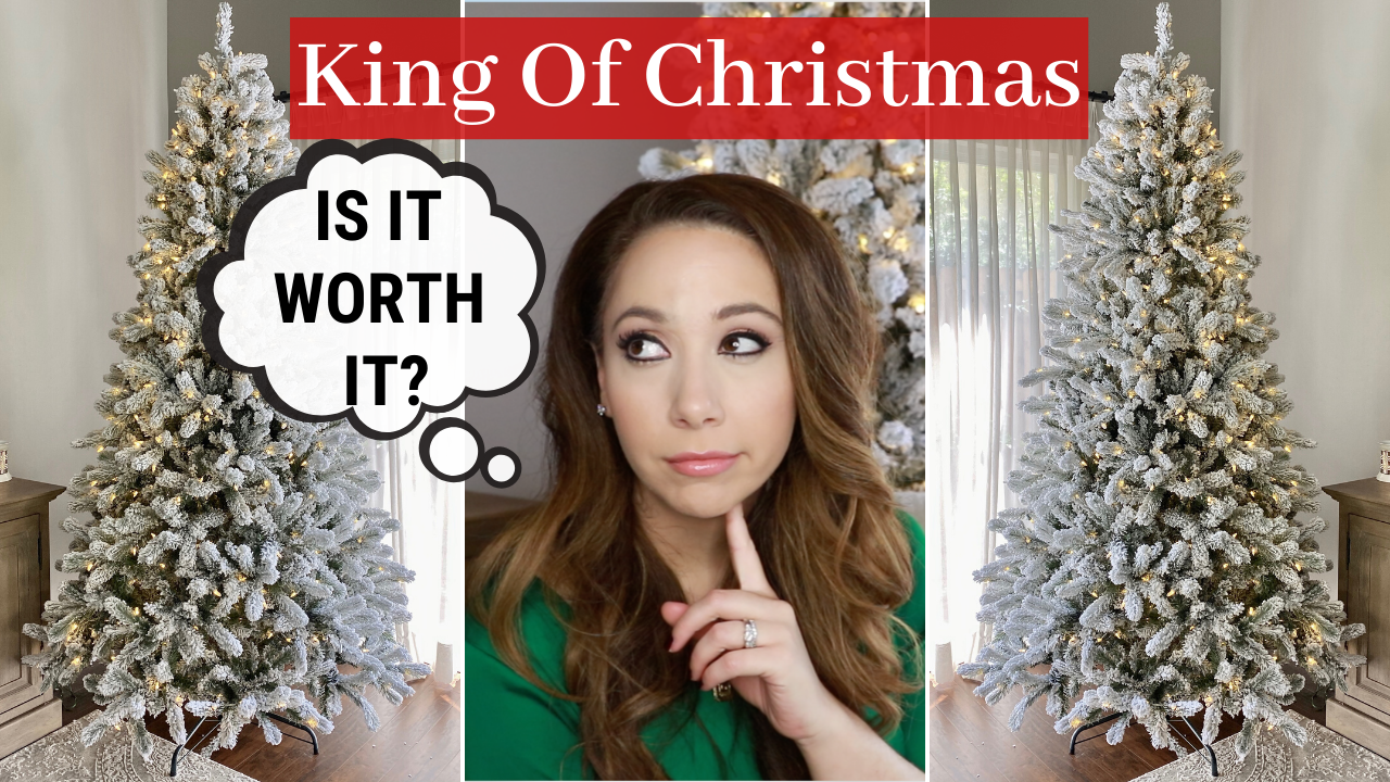 King of Christmas – Flock Christmas Tree Review